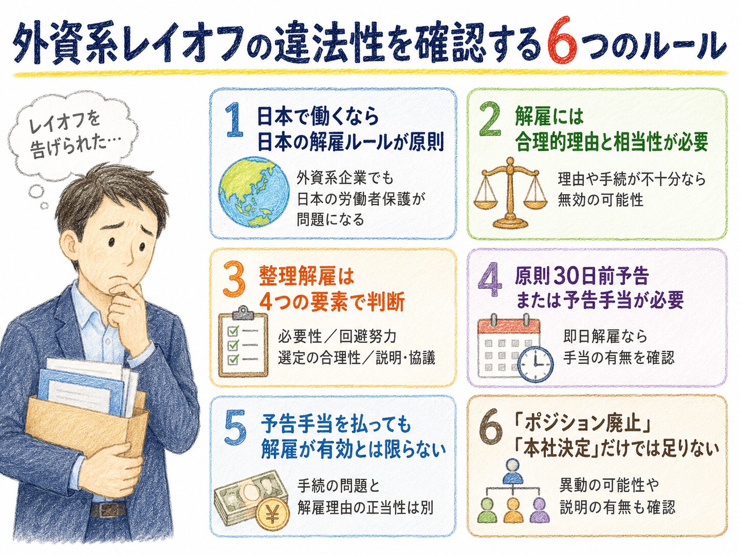 ５章　外資系のレイオフは違法？日本での法的ルール